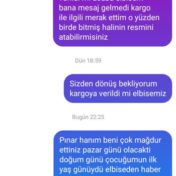 Sipariş Teslimatında Yaşanan Büyük Hayal Kırıklığı