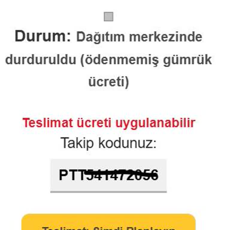 Şüpheli Kargo Mesajı Ve Güven Sorunu!