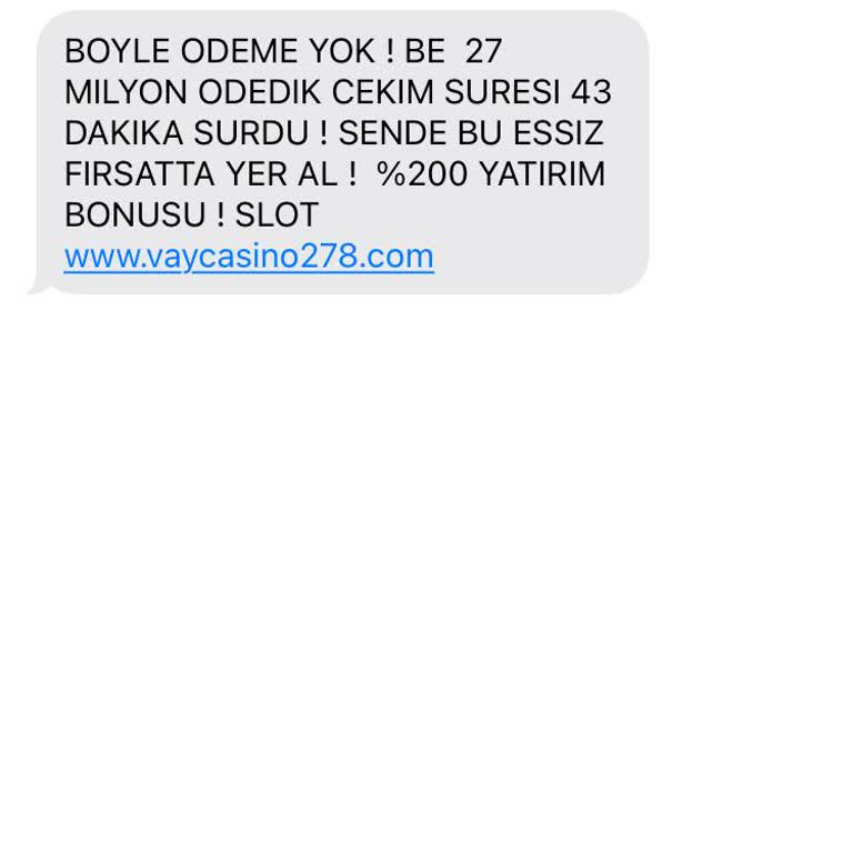 Vaycasino'nun Israrlı Mesajları Rahatsız Ediyor, Adli Yollara Başvuracağım