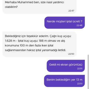 BiTaksi'nin Yanlış Konum Sorunu Ve Haksız İptal Ücreti