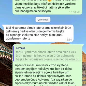Eksik Ürün Ve Yetersiz Müşteri Hizmeti