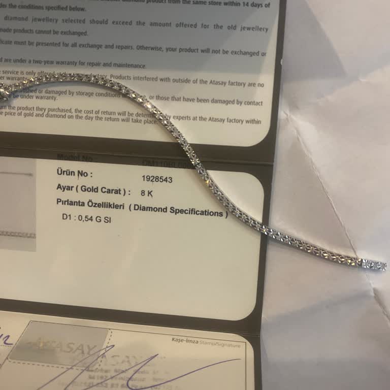 Atasay'dan Alınan Kusurlu Bileklik İçin Çözüm Bekleniyor