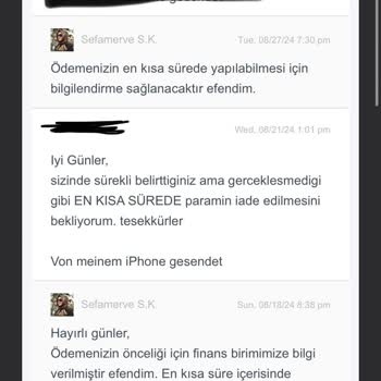 Bir Yıllık Bekleyiş: Ne Kargo Ne İade!