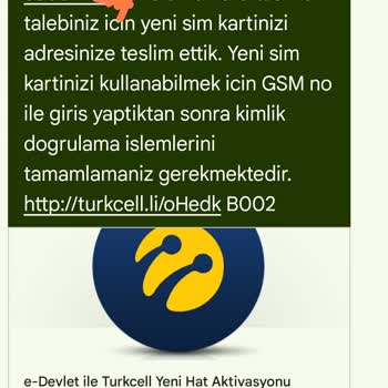 Turkcell Taahhütlü Paket Ve Sim Kart Teslimat Sorunu