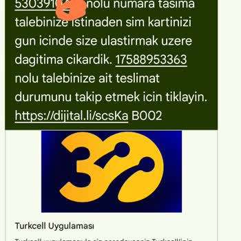 Turkcell Taahhütlü Paket Ve Sim Kart Teslimat Sorunu
