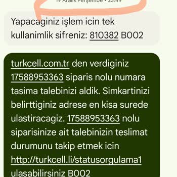 Turkcell Taahhütlü Paket Ve Sim Kart Teslimat Sorunu