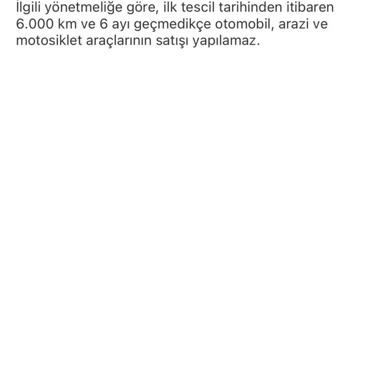 Sahibinden Sitesinde Motor Satışında Kısıtlamalar