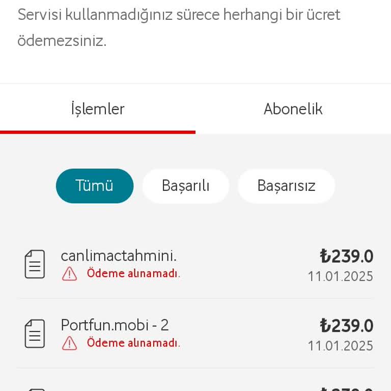 İzinsiz Mobil Üyelik Ve Yanıltıcı Fatura Sorunu