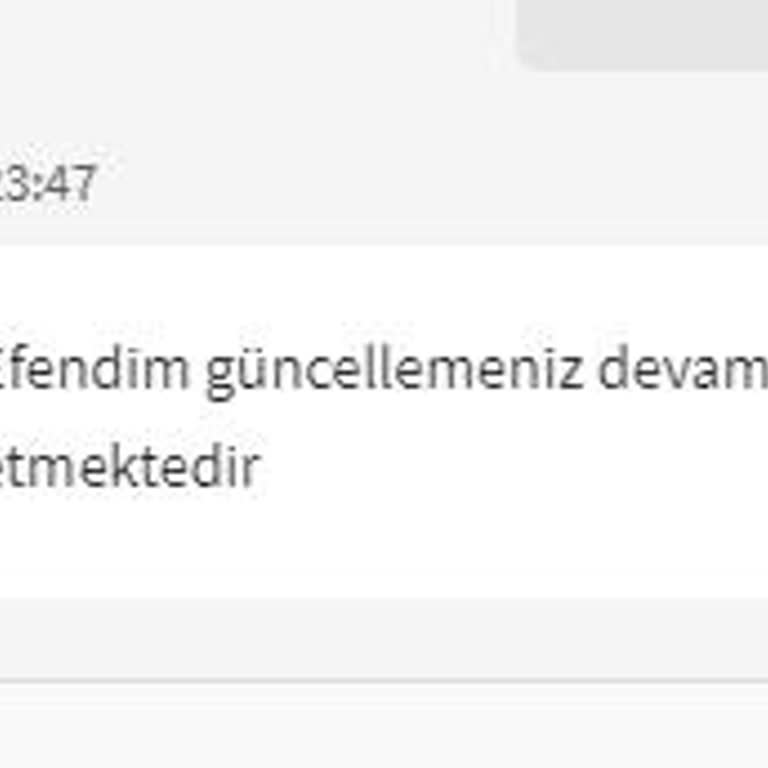 Çekim Talebinde Karşılaşılan Güncelleme Mağduriyeti