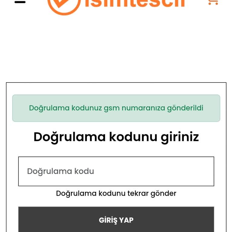 SMS Doğrulama Kodu Gelmiyor: İsimtescil.net'te Teknik Sorunlar