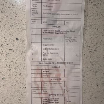 Yanlış Sipariş Ve İade Sorunu