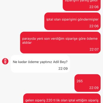 Yanlış Sipariş Ve İade Sorunu