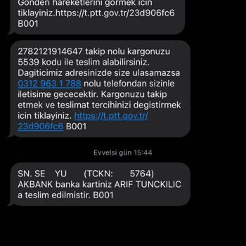 Yanlış Teslim Edilen Kart Krizi