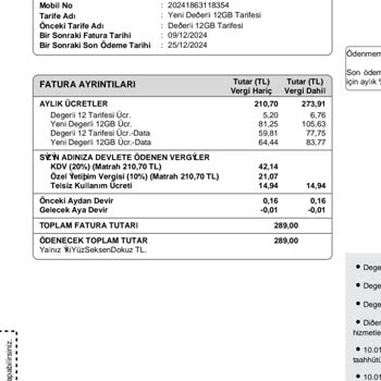 Türk Telekom'da Taahhüt Yenileme Sonrası Fatura Şoku