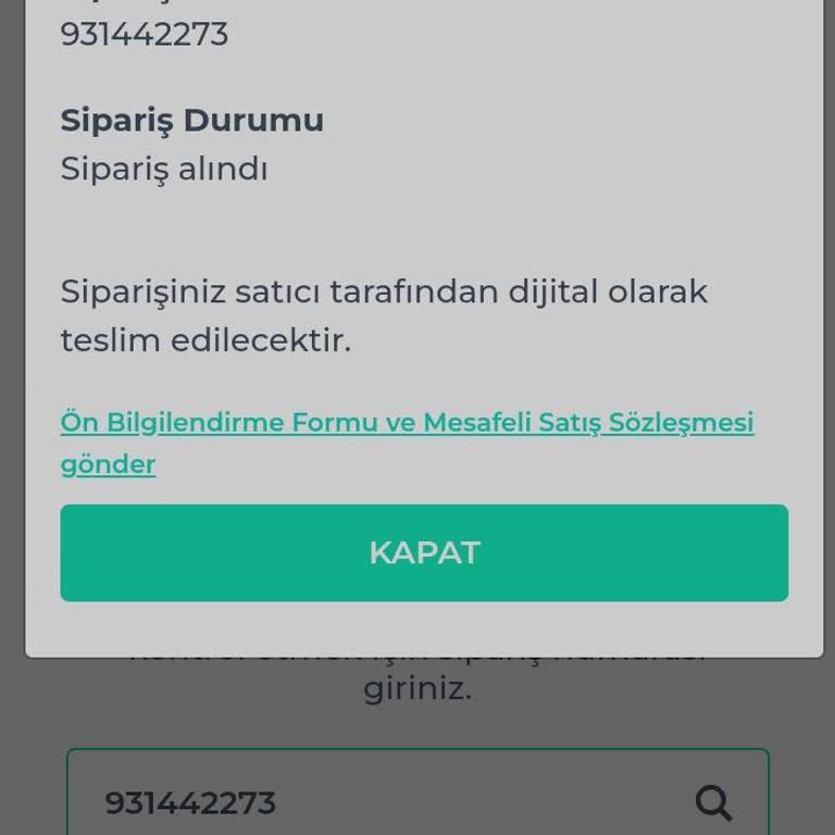 İptal Etme Sorunu: Sipariş İptali İçin Yardım Talebi