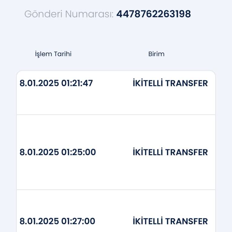 Aras Kargo'nun Teslimat Gecikmesi