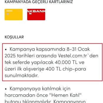 Akbank'ın Puan Kampanyalarında Yaşanan Hayal Kırıklığı