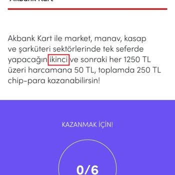 Akbank'ın Puan Kampanyalarında Yaşanan Hayal Kırıklığı