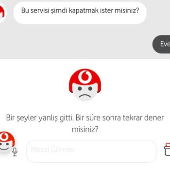 Vodafone Güvenli İnternet Hizmeti Kapatılamıyor