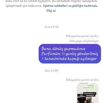 Yanlış Ve Kusurlu Ürün Gönderimi İle İlgili Şikayet