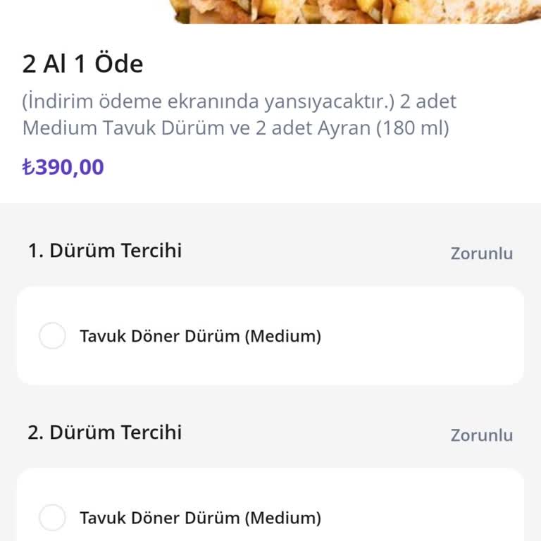 Getir Uygulamasında İndirim Sorunu