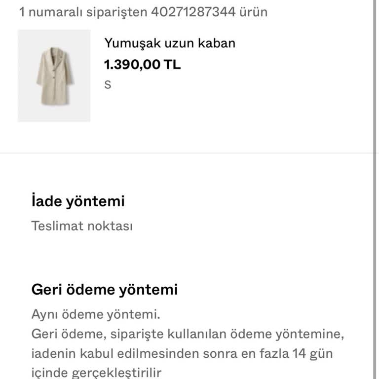 Bershka'dan İade Ücreti Sorunu Ve İletişim Eksikliği