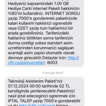 Mobil Ödeme Abonelik Sorunu Ve İptal Talebi
