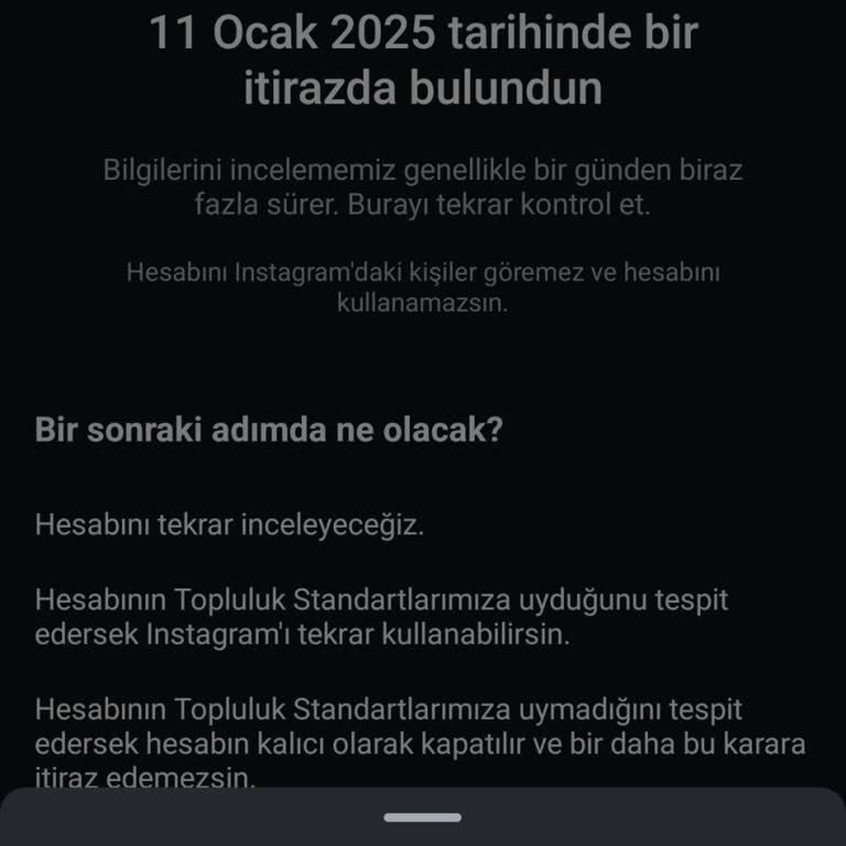 Instagram Hesabım Haksız Yere Silindi, Acil Çözüm Bekliyorum