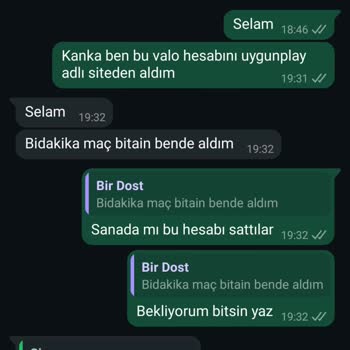 Uygun Play'den Aldığım Hesapta Kalıcı Ban Sorunu