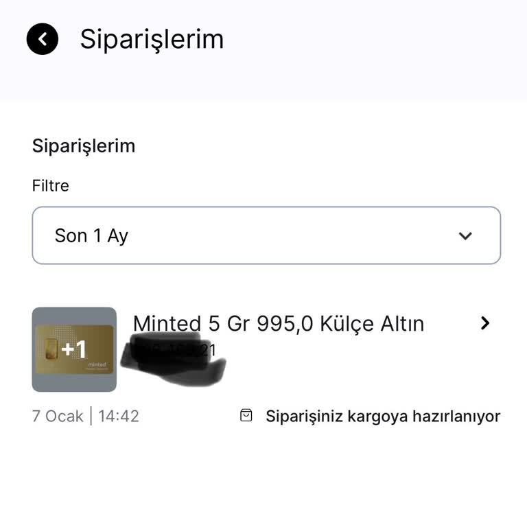 Geciken Altın Siparişi Ve Yetersiz Telafi