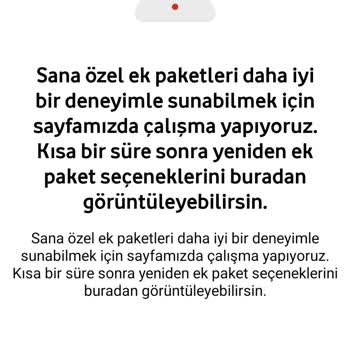 Vodafone Yanımda Uygulaması Ve Tarife Sorunları