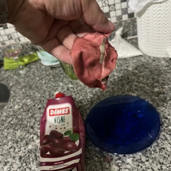 Dimes Meyve Suyunda Küflenmiş Cisim Şoku