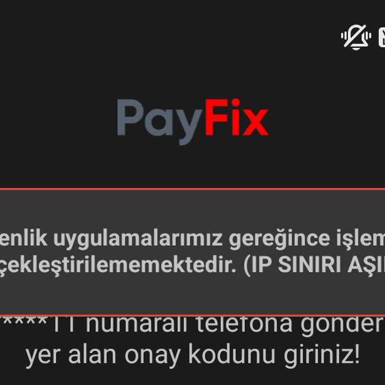 Payfix'te IP Sınırı Hatası: 4000 TL Çekim İşlemi Engellendi!