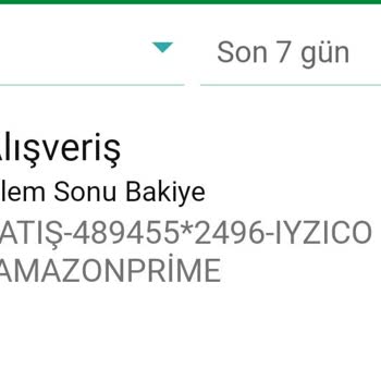 İzinsiz Amazon Prime Üyelik Ücreti Kesintisi