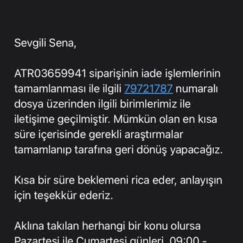 Adidas İade Sürecinde Yaşanan Sorun Ve Gecikme
