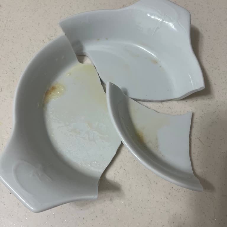 Isıya Dayanıklı Porselen Sahan Patladı