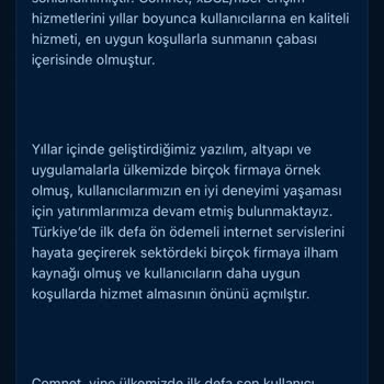Comnet'ten Alınan İnternet Hizmetinin İptali Ve Para İadesi Sorunu