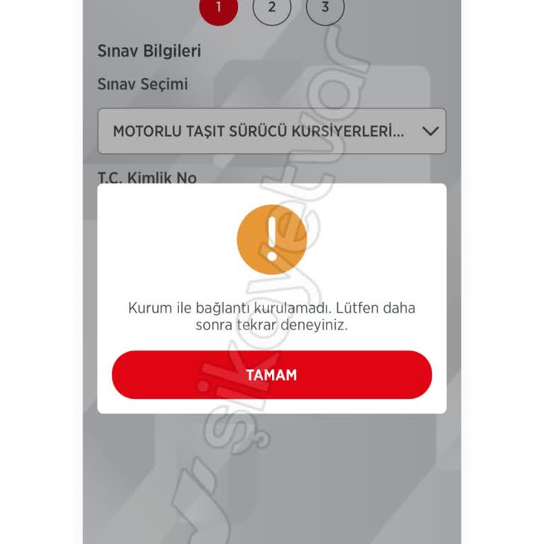 Ziraat Mobil'de MEB Sınav Ücreti Ödeme Sorunu