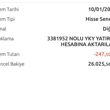 Haksız Kesinti: Yapı Kredi Bankası'ndan Bilgim Dışında Yapılan İşlem