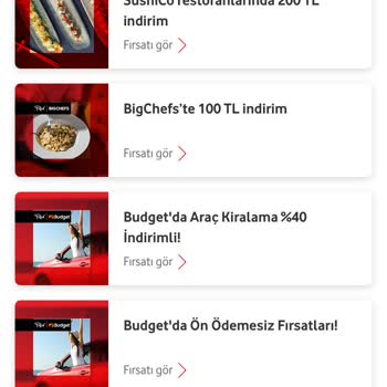 Vodafone Red Ayrıcalıklarında Kahve Dünyası Kodu Sorunu