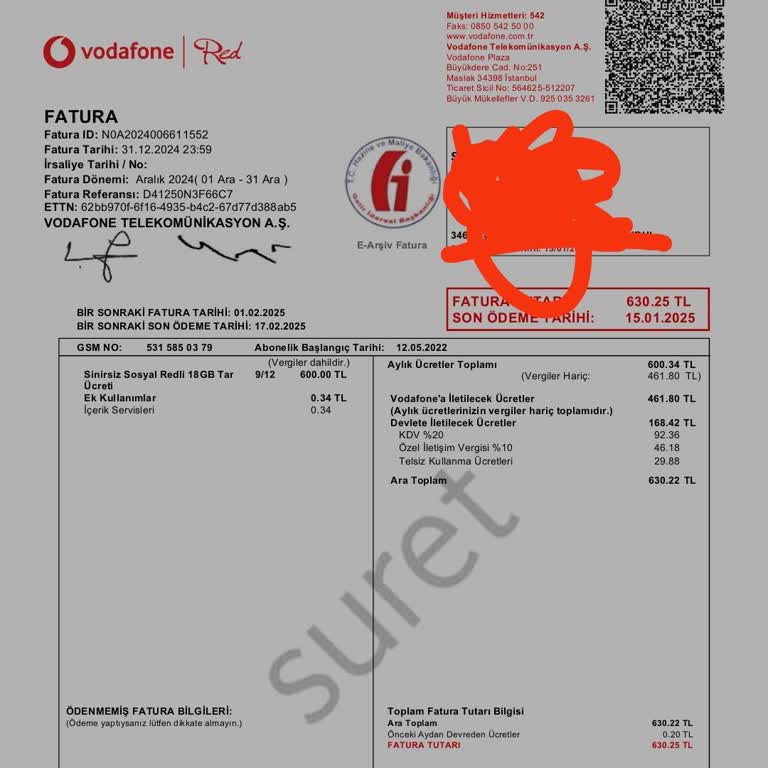 Hatalı Fatura Ve Yetersiz Müşteri Hizmetleri