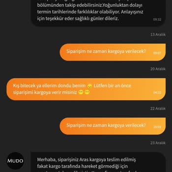 Kayıp Sipariş Ve Kullanılamayan Kupon: Mudo Ürünü Mağduriyeti