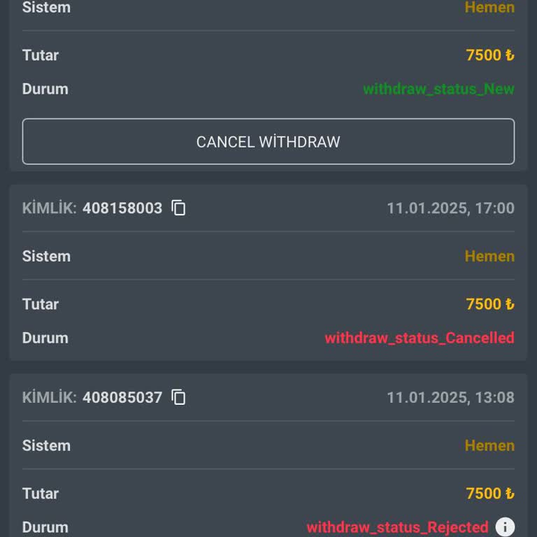 Ödeme Sorunu Ve Müşteri Mağduriyeti