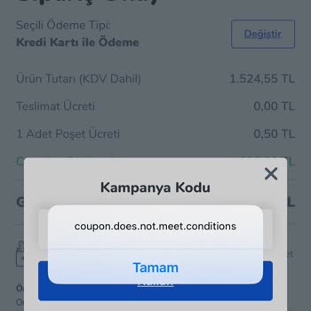 Carrefour SA Uygulamasında Kampanya Kodu Hatası Ve Müşteri Hizmetleri İlgisizliği
