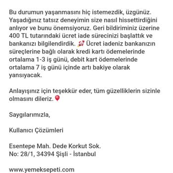 Eksik Ve Yanlış Ürün Gönderimi Sorunu