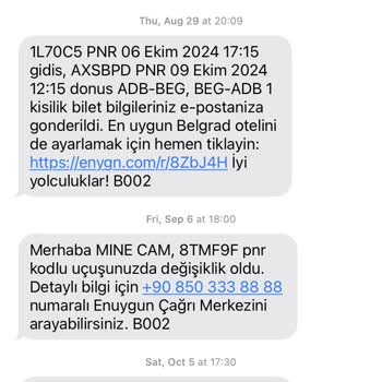 Enuygun.com İle Uçuş Tarihi Karmaşası Ve İletişim Sorunları