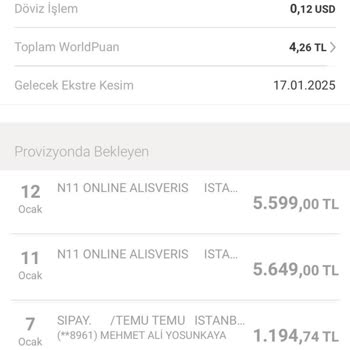 İptal Edilen Siparişler İçin İade Sorunu