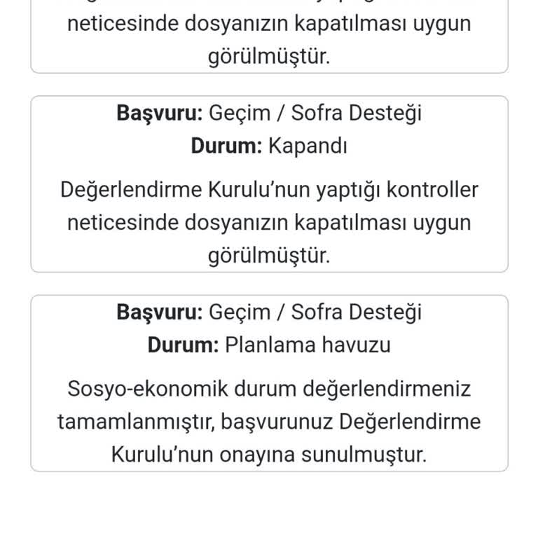 Sosyal Yardım Sürecinde Belirsizlik Ve Bekleyiş