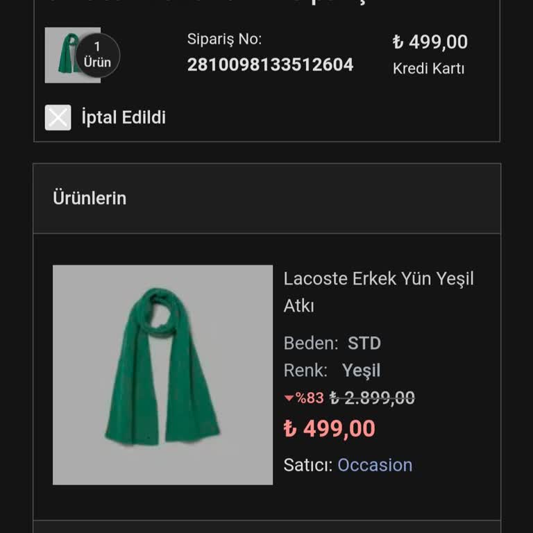 Fashfed İndirimli Ürün Siparişi İptal Edildi: Bilgilendirme Eksikliği Ve Mağduriyet