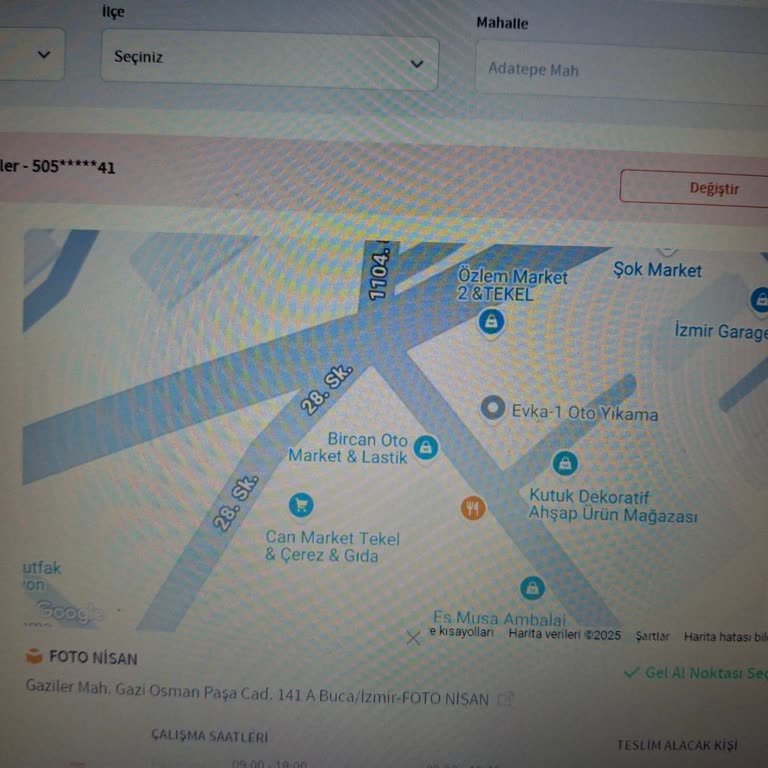 Trendyol Gel Al Noktası Sorunu